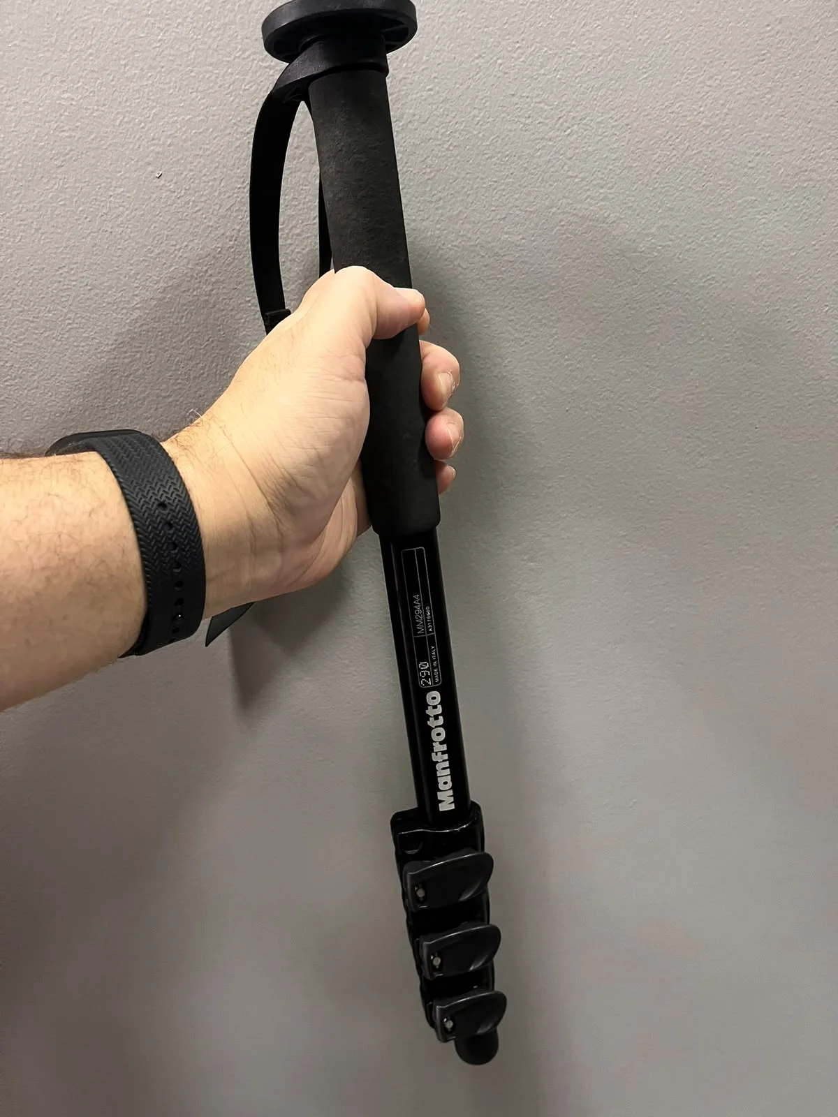 Monopé Manfrotto MM294A4 — 4 seções, seminovo